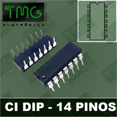 4017B - CI Counter/Divider DecadeOR Gate 4-Element 2-IN CMOS DIP - 16Pin - CD4017BE - DIP 16Pin